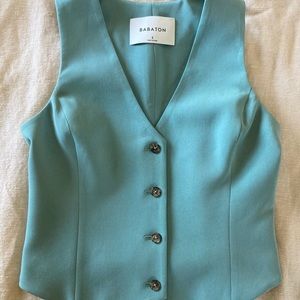 ❌sold❌  Aritzia Bradshaw Vest in yucca green